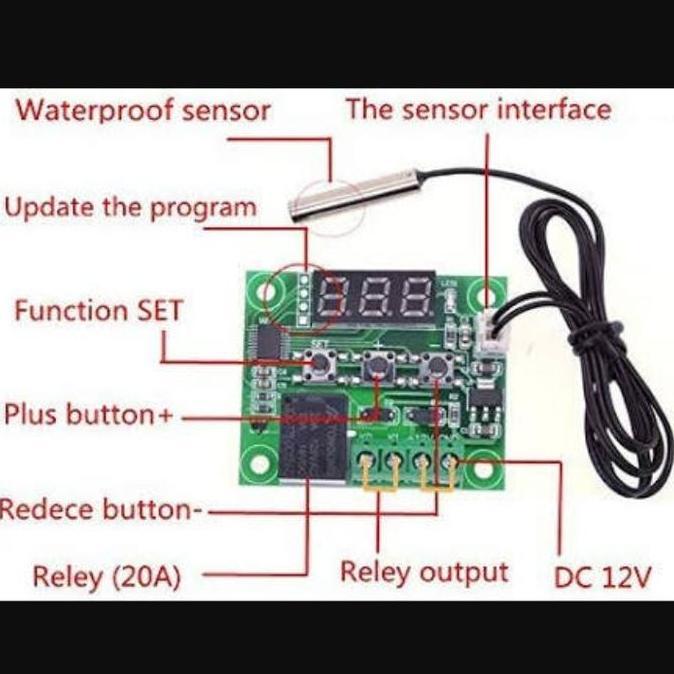 XH-W1209 XHW1209 W1209 DIGITAL TEMPERATURE CONTROLLER THERMOSTAT