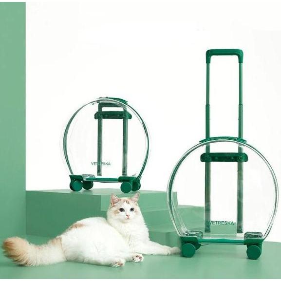 Tas Troli Kucing Premium Tas Dorong Pet Cargo non Ransel Carrier