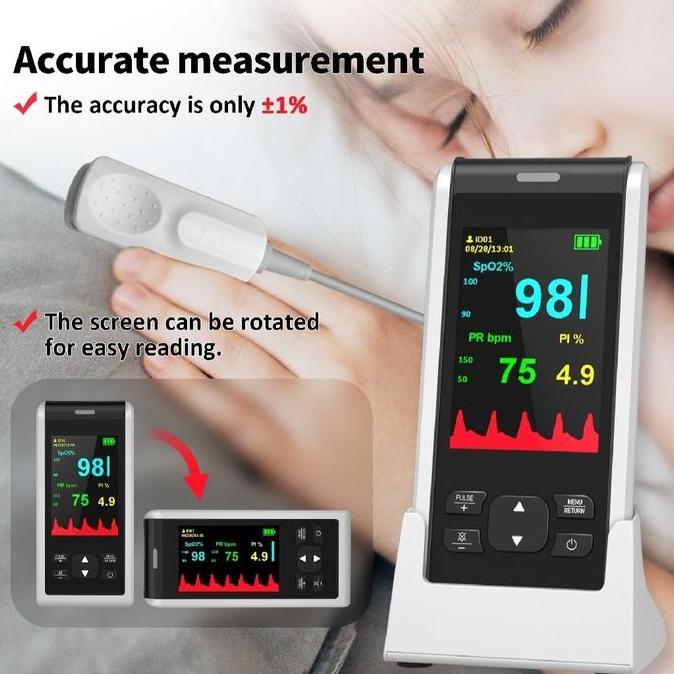 handheld pulse oximeter bayi / oximetry bayi / saturasi o2 bayi