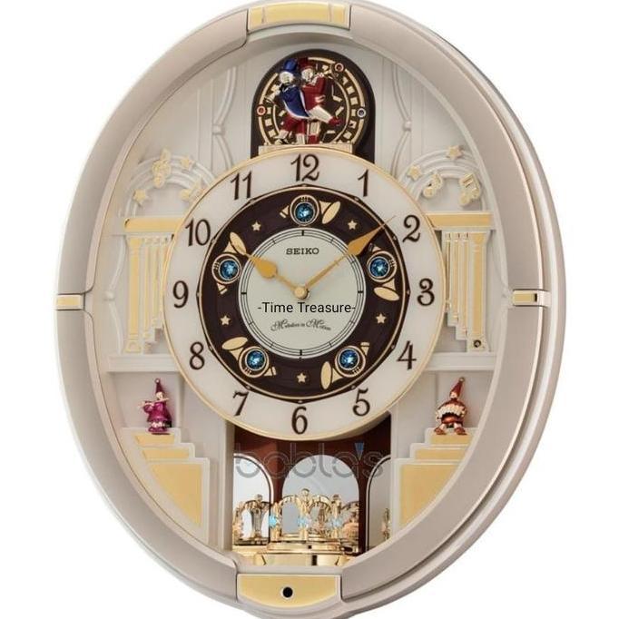 Terlaris Jam Dinding Original Seiko Melodies Qxm290 / Qxm290S.
