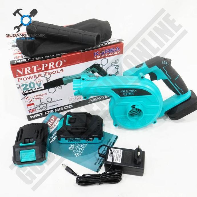RXT MESIN HAND BLOWER NRT PRO DB28DC CORDLESS / Blower Tangan Blower Angin BATERAI NRT-PRO DB 28 DC