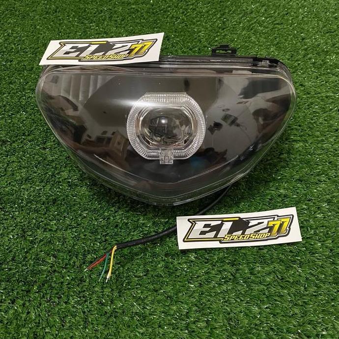 NOICHERS Reflektor lampu depan mio smile & sporty set billed projie Head lamp mio sporty mio smile p