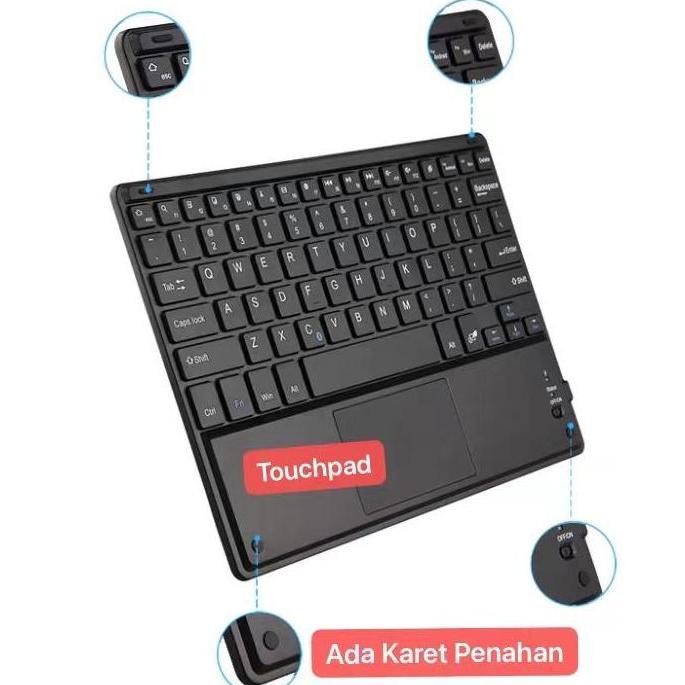 DIAMBU Keyboard Portable Universal Bluetooth Tablet Wireless for Windows
