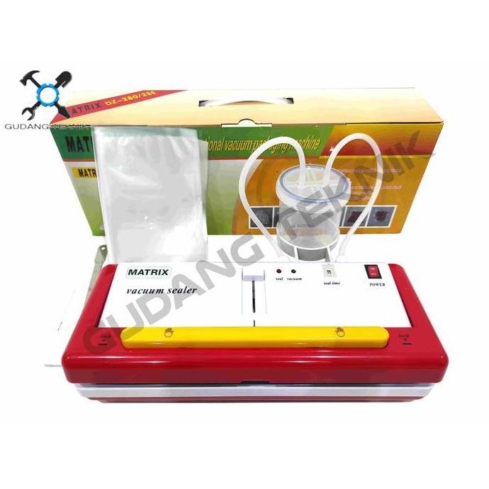 VIST Vacuum Vacum Vakum Sealer Makanan Basah Kering DZ280 MATRIX DZ 280/2SE
