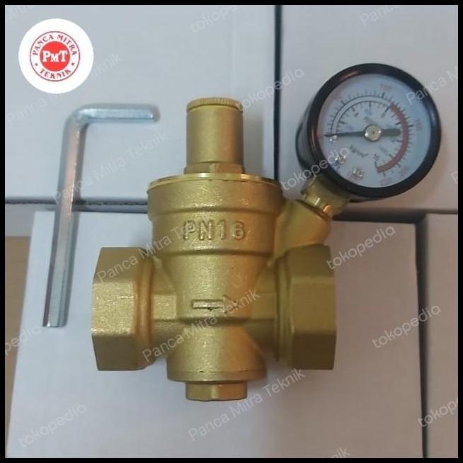 TERBARU 3/4" INCH PRV (PRESSURE REDUCING VALVE) / PRV BRASS !!!!