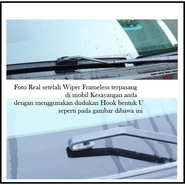 TERBARU WIPER FRAMELESS BIASA HONDA CR-V CRV CR V 2017 2018 2019 2020 2021 