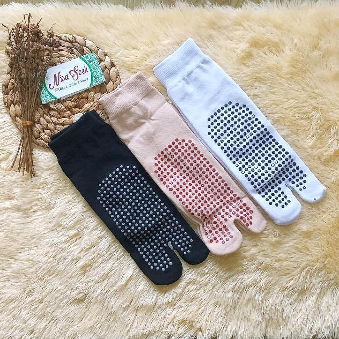 6 pasang kaos kaki jempol anak anti slip/ kaos kaki anak/kaos kaki anak anti licin/kaos kaki sekolah