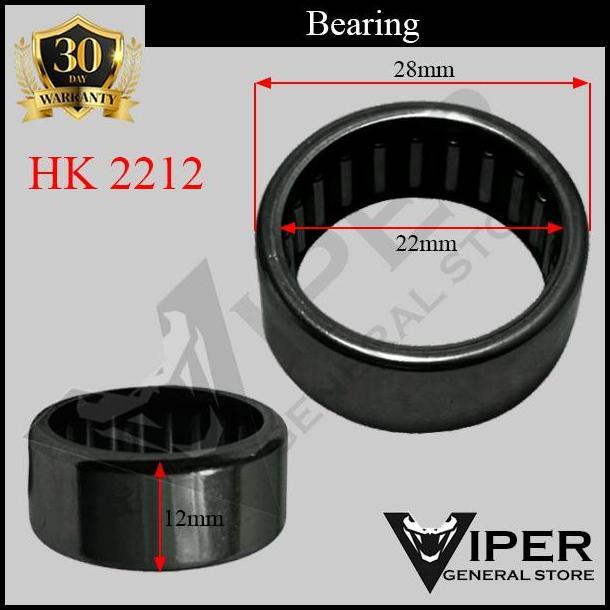 TERBARU LAHER BEARING BAMBU HK2212 NEEDLE BEARING HK 2212 (M1148) 