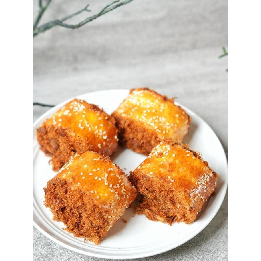 [PROMO] ROTI ABON GULUNG ORILLA BAKERY 8 PCS ABON SAPI PREMIUM & FULL BUTTER WISJMAN ASLI FLOSS ROLL