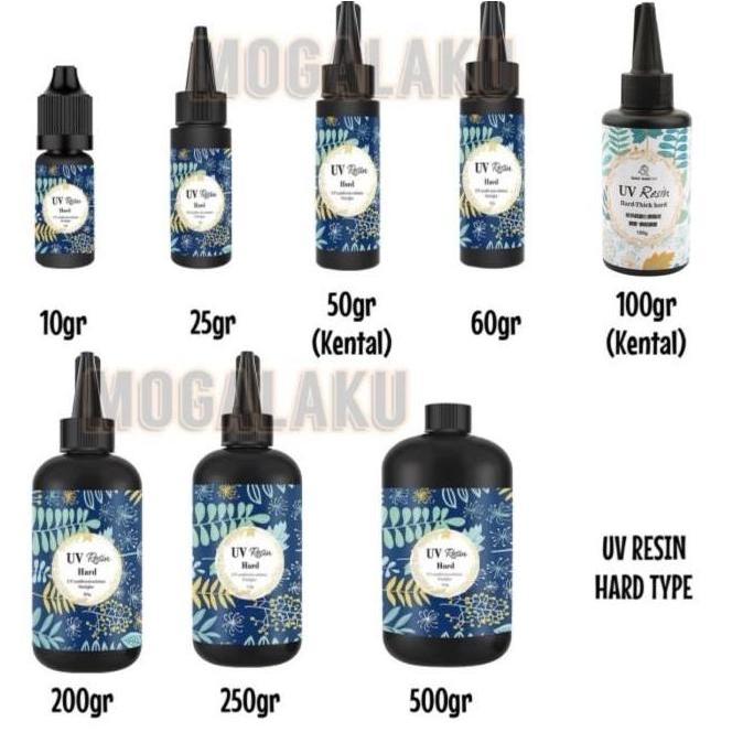 Antimateri- [200Gr] Uv Resin Bening Clear Solar Resin Clear Padico Craft Uv Glue