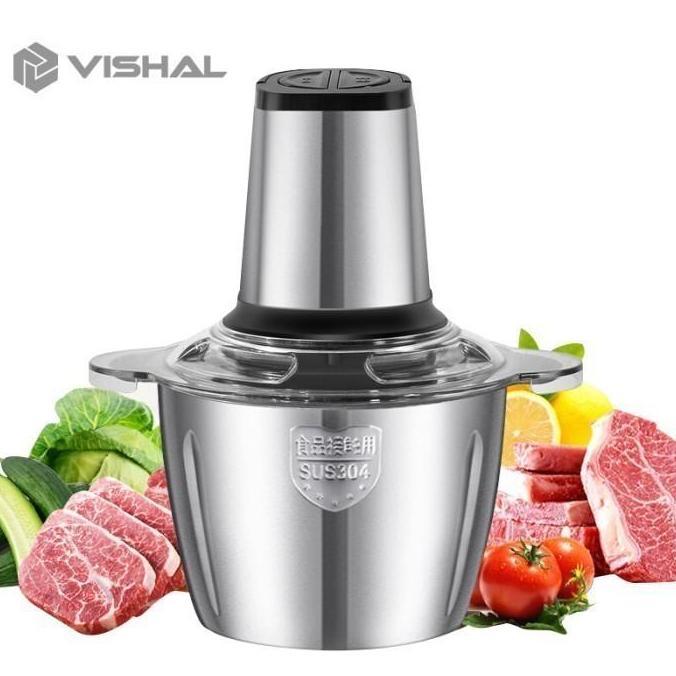 Vishal Jumbo Chopper Blender Elektrik Penggiling Penggiling Mixer