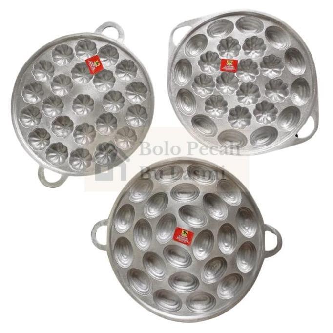 Cetakan Kue Jadul JUMBO KUWUK KETAPANG MANGGIS / Cetakan Kue Kuwuk Manggis 24 / Cetakan Kue Bolu Bel