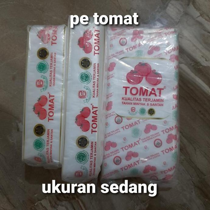 Confezione- Plastik Es Pe Tomat Uk.7X20,8X20,8X25,9X20,9X25 (Per Kg) Isi 4Pak