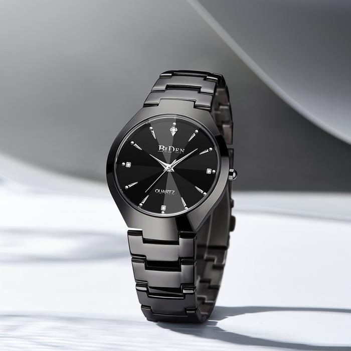 Bisa Cod - Biden Jam Tangan Pria Biden Bisnis Mewah Otomatis Date Anti Air Kuarsa Jam Tangan Cowok