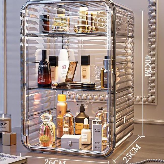 [DK] Rak Makeup, Skincare dan Kosmetik Dengan Laci Mewah / Luxury Skincare, Cosmetic and Makeup Rack