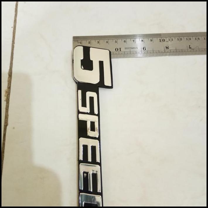 TERLARIS EMBLEM / LOGO / TULISAN 5SPEED SPEED TAFT ROCKY FEROZA HILINE 