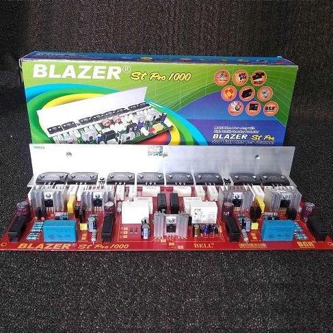 KIT POWER AMPLIFIER BLAZER 2X500W STEREO (1000W) 2 X 500 WATT + PROTEKTOR TRASISTOR FINAL SANKEN ASL