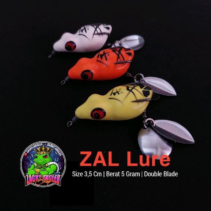 Tsurizao- Soft Frog Zal Lure 3,5 Cm Umpan Casting Gabus