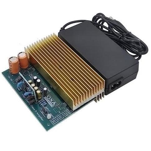 KIT POWER AMPLIFIER STEREO CLASS-D 2X100W D200 200W AMPLI 200WATT + ADAPTOR PSU SMPS 14V