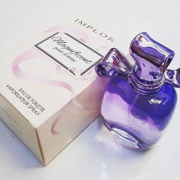 Profumo- Implora Parfum Bebek Angsa / Swan / Ribbon Pita Ungu Pink Gold / Man Luminor Chromosome / Z