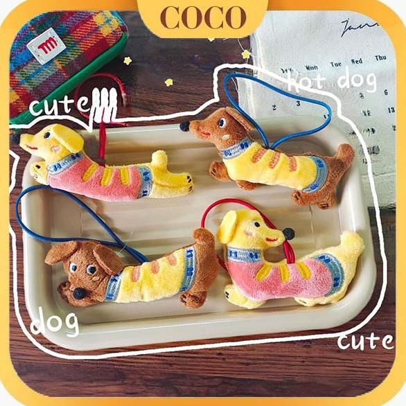 Kartun kreatif dachshund Anjing gantungan kuncipremium gantungan tas boneka key chain
