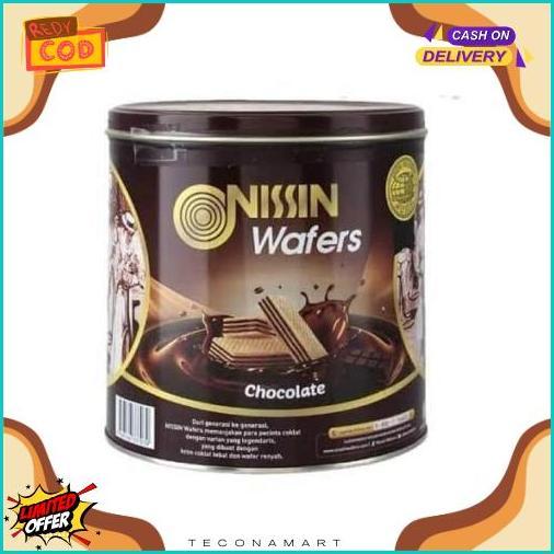 Terlaris Nissin Wafer Chocolate Wafer Coklat Murah Roti Lebaran Kue Kering
