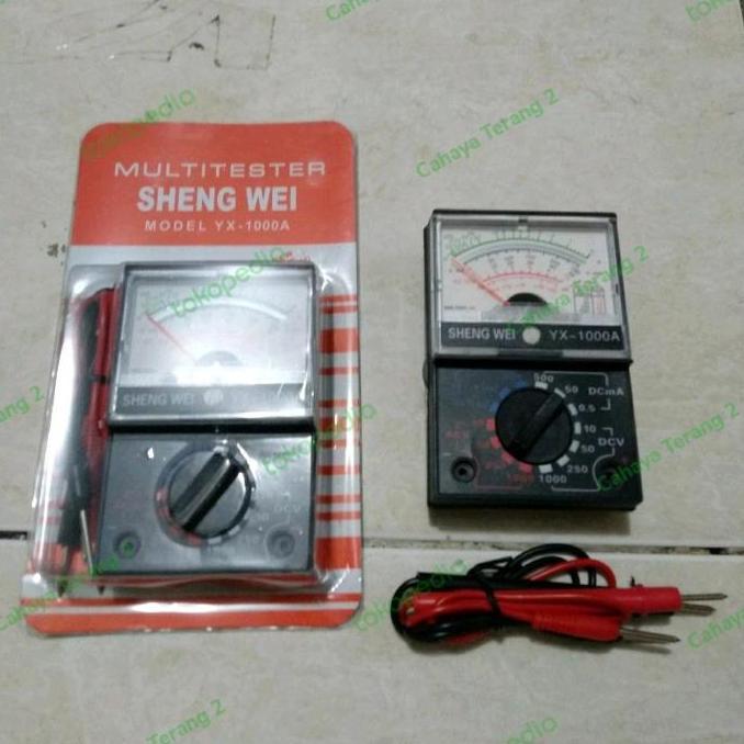 Hiyahiya- Multitester Analog Mini/Avometer Analog/Multitester Kecil