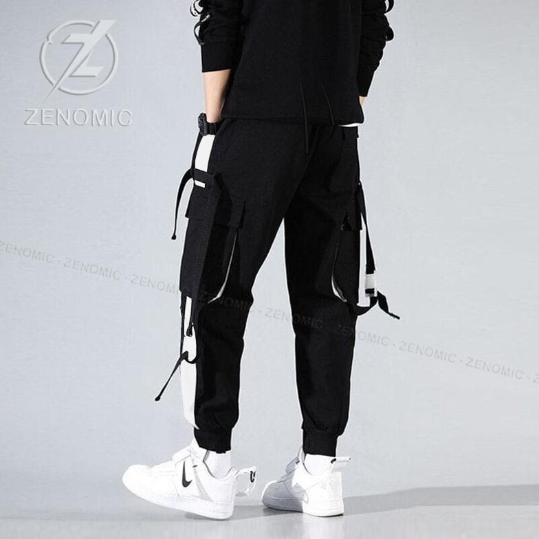 PROMO CELANA CARGO PANTS MEN SIX POCKET JOGGER TRENDY FASHION LOOSE VERSI KOREA STYLE