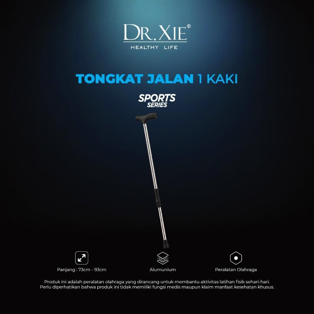 Tongkat Jalan 1 Kaki Stainless Steel Adjustable Tongkat Outdoor Hiking Trekking Walking Stick Portab