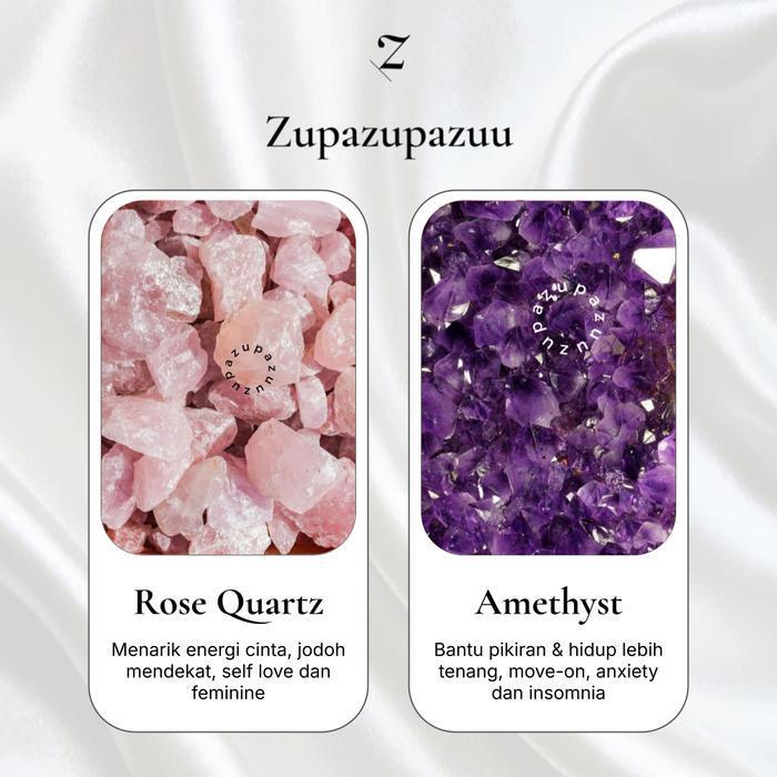 Bisa Cod - Zupazupazuu - Adjustable Zodiac Crystal Bracelet - Gelang Crystal Zodiak 6Mm Wanita Pria