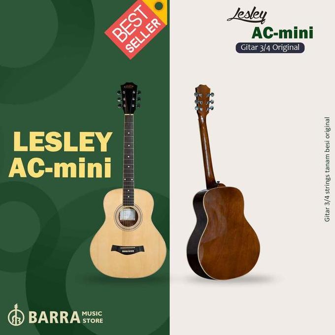 BER_KABIET - ORIGINAL GITAR LESLEY AC MINI 3/4