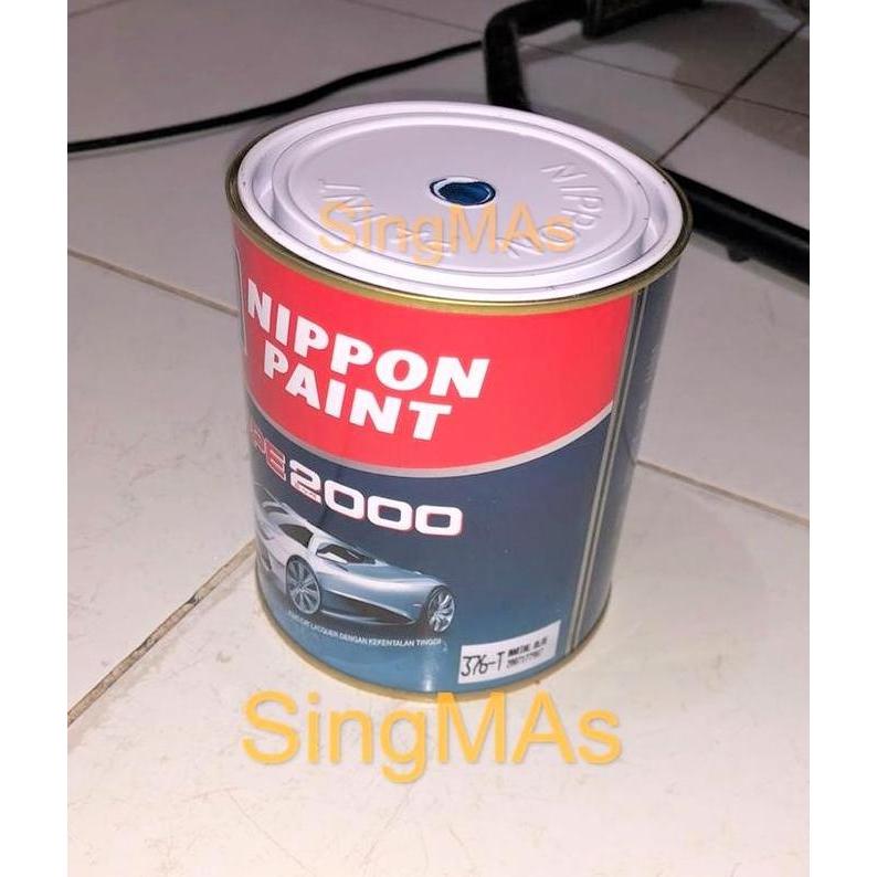 NIPPE 2000 MARINE BLUE 376-T CAT Duco /Mobil/Besi/Mebel/Pagar BIRU 1LT