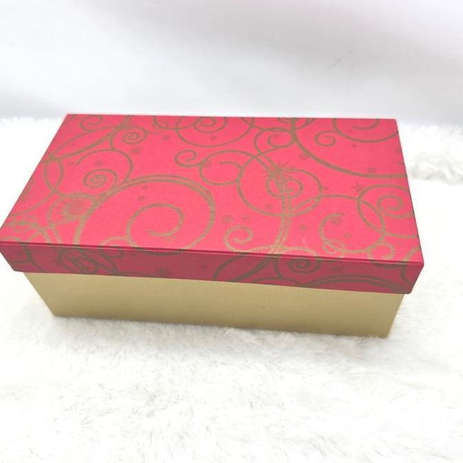 Pacnpac- Hard Box Motif Standar 22118 Cm / Kotak Kue & Bingkisan / Box Lapis Legit Mini