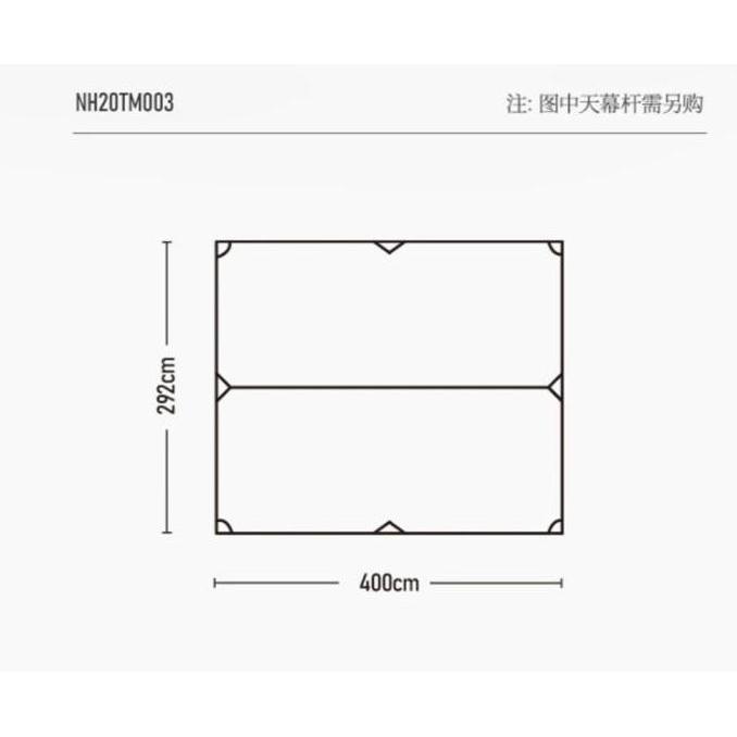 Terlaris Cotton Tarp Series Naturehike Nh20Tm003