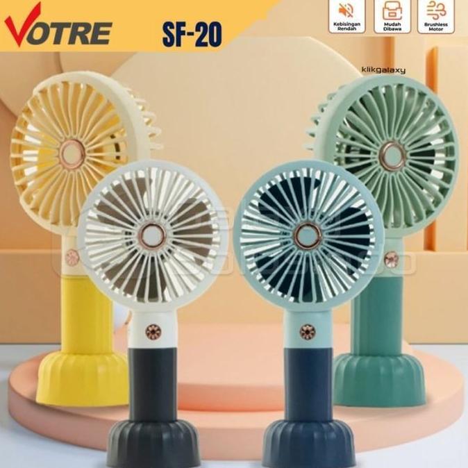Votre SF-20 Mini Portable Fan Kipas Angin Genggam Mini