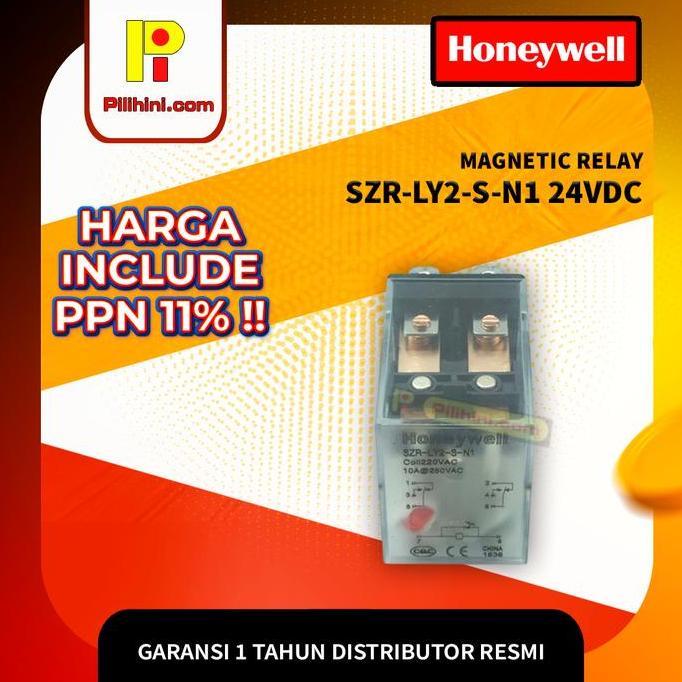Honeywell Power Relay Szr-Ly2-S-N1 24Vdc Siap Kirim
