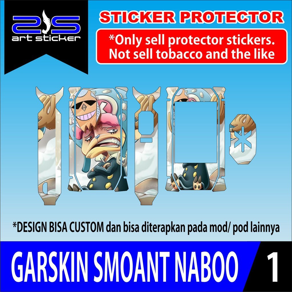 Promo 2Pcs Skin Sticker Garskin Smoant Naboo Garskin Case Stiker Protector Free Custom COD