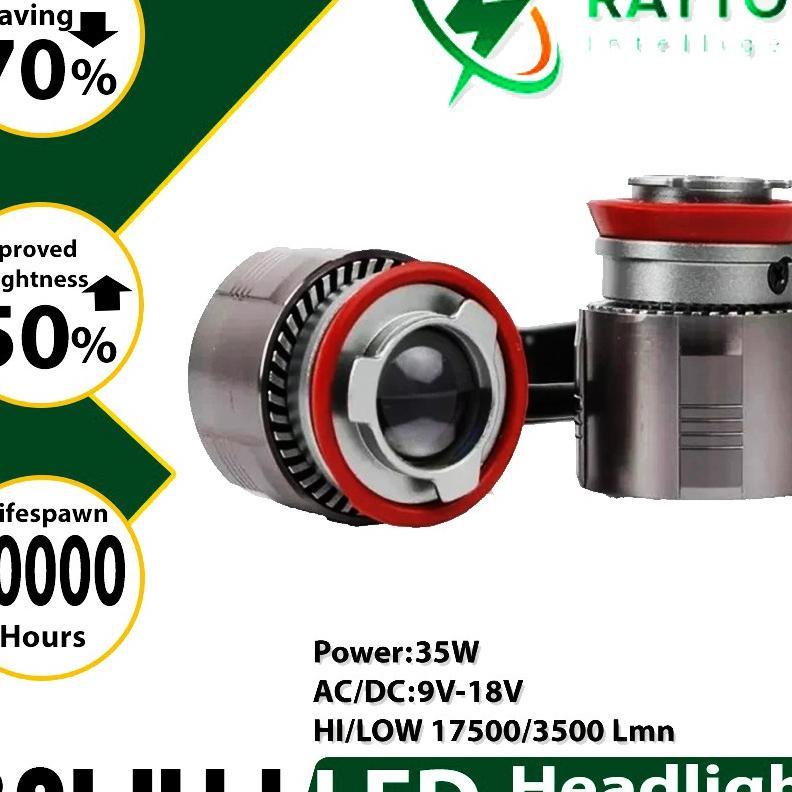 LASER LED FOGLAMP H8 H9 H11 HEADLAMP H4 LASER LED RAYTON A80L H4 HID