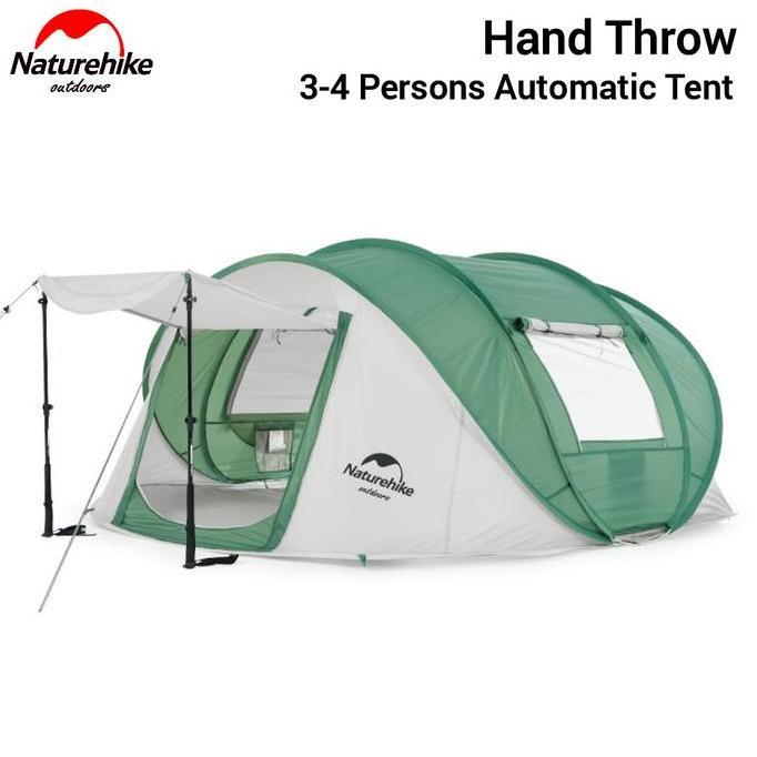 Terlaris Tenda Naturehike Cnh22Zp006 Pop Up Hand Throwing Automatic Tent 3 - 4