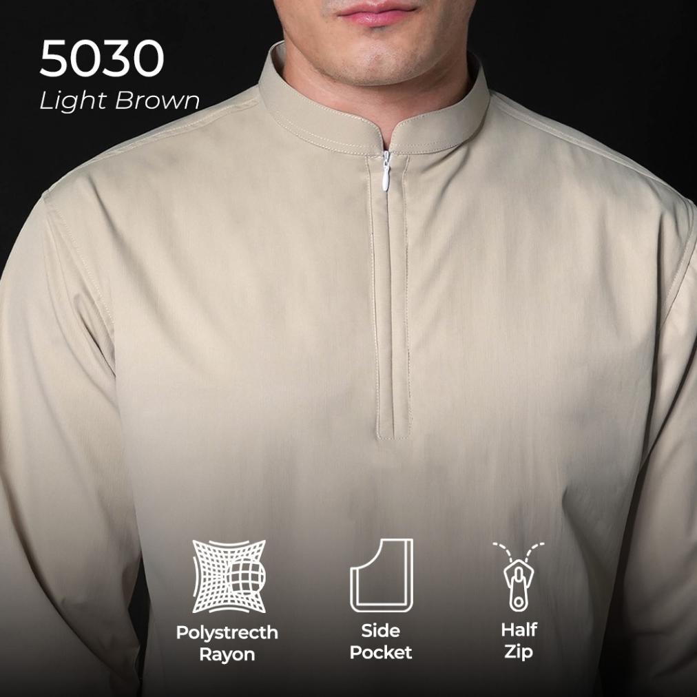 ARVESSACORNER CASELLA BAJU KOKO KURTA LENGAN | CASELLA KURTA HAMZAH ZIPPER TERLARIS