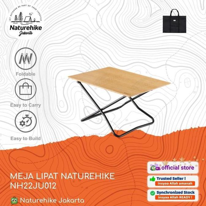 Terlaris Meja Lipat Portable Piknik Outdoor Camping Naturehike Nh22Ju012