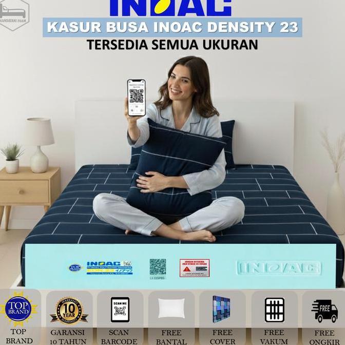 Kasur Busa Inoac 200x180x30 200x160x30 180x200x30 160x200x30 180x200