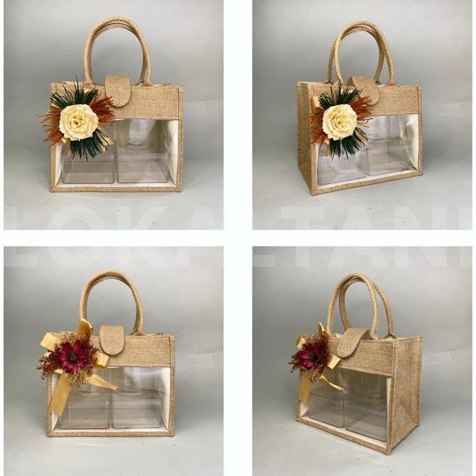 Tas Hampers Goni/ Tas Karung Goni Hampers Packaging/ Totebag Goni LM