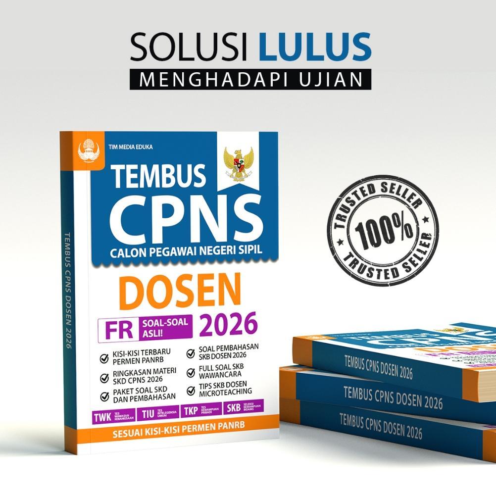 TERBARU 2026 Buku TEMBUS CPNS DOSEN 2026