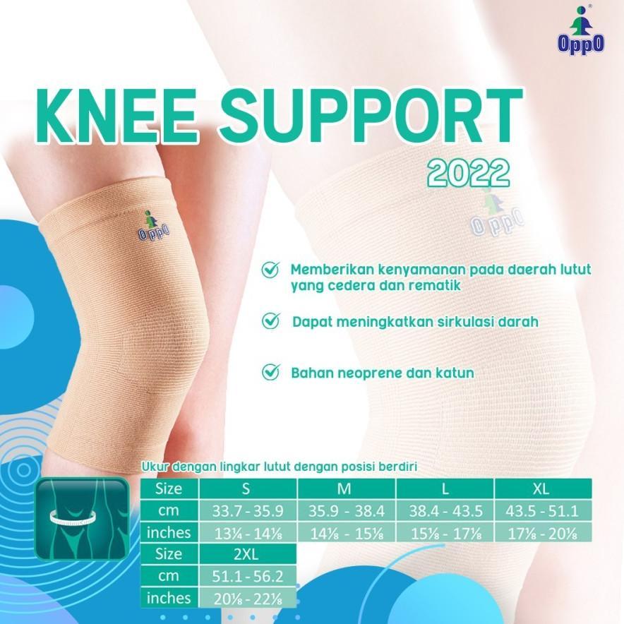 Knee Support Elastis Oppo 2022 Deker Lutut S-XXL