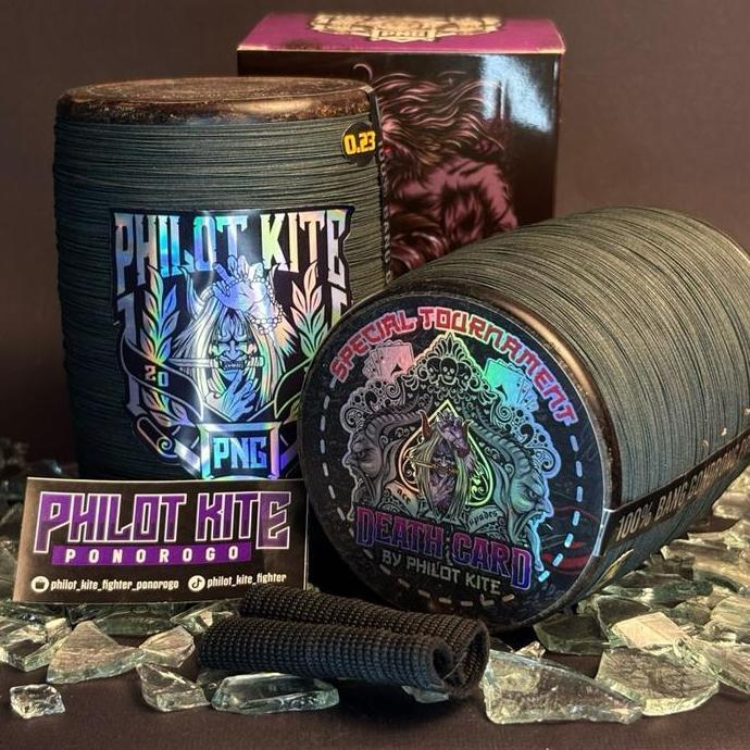 GELASAN MATOT DEATH CARD KLOS KAYU 6000 YARD