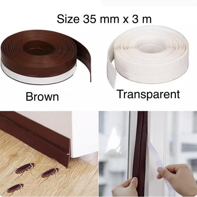 PANACHE Weather Seal Tape Seal Door Window Peredam Suara Pintu