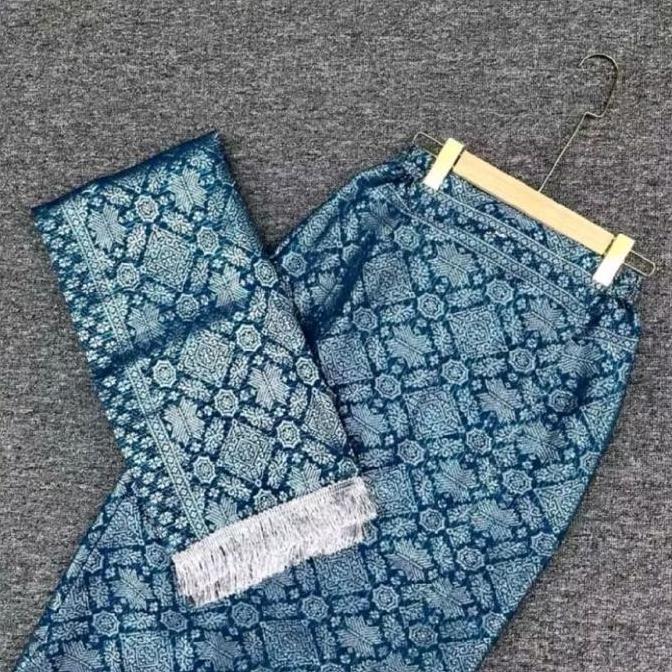 DMC 04-Rok songket span jadi dan selendang//set songket rok span dan selendang//rok span jadi pingga
