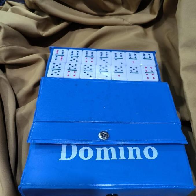 Mahjong domino,domino batu dominoes isi 28pc