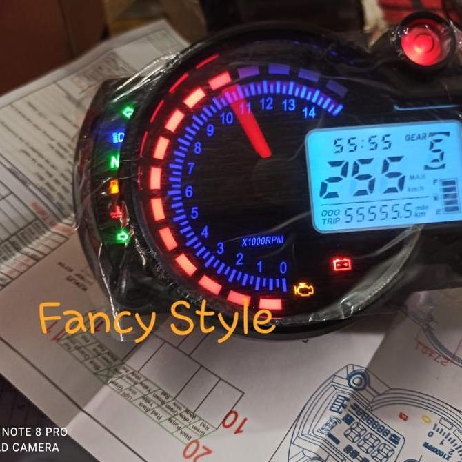 SPEEDOMETER SPEDOMETER SPIDOMETER MODEL KOSO RX2N DIGITAL UNIVERSAL ORIGINAL DAN TERPERCAYA